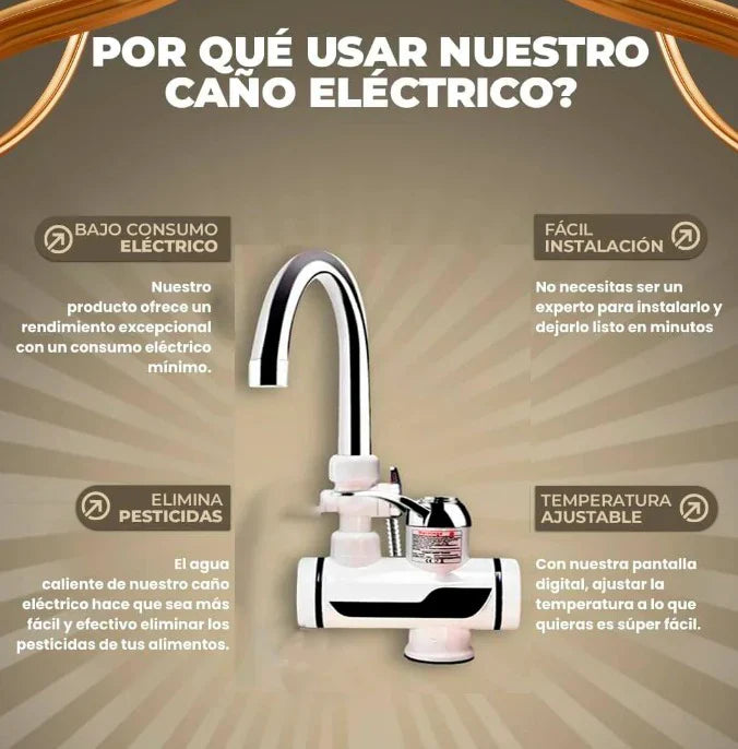 Grifo Eléctrico Calentador