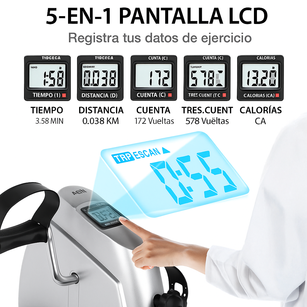 WellPedal - Pedalera Ortopédica para Brazos y Piernas