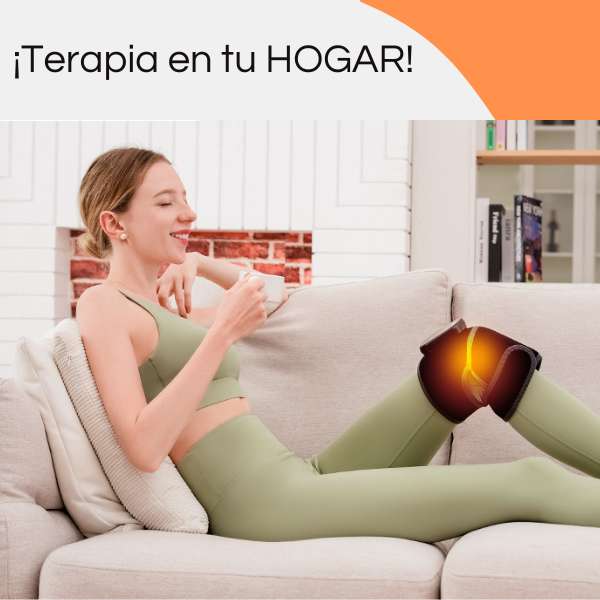 VibraTherm™ Knee - RODILLERA TÉRMICA CON VIBRACIÓN – Desinflama, relaja y mejora la circulación