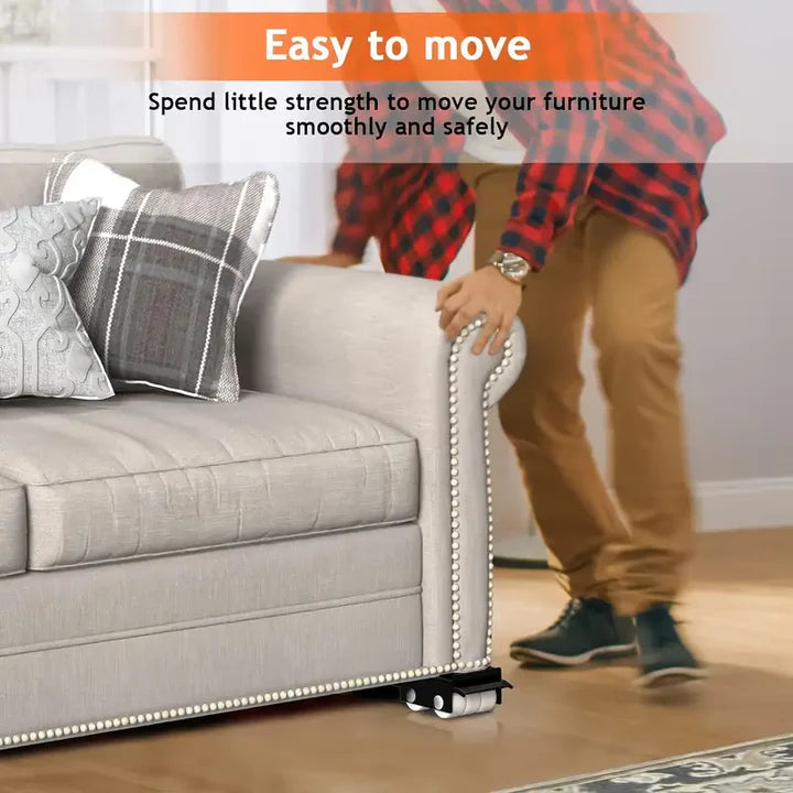 SimpliRoll™ - Sistema deslizante de ruedas para muebles