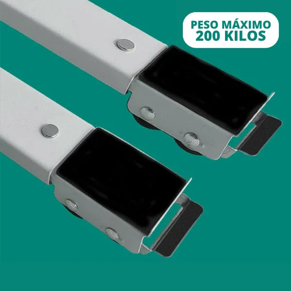 SimpliRoll™ - Sistema deslizante de ruedas para muebles