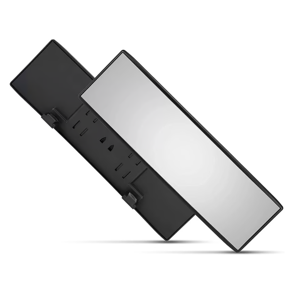 OptiMirror - Espejo retrovisor curvado amplio para coche