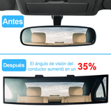 OptiMirror - Espejo retrovisor curvado amplio para coche