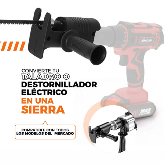 Adaptador Sierra Potente Para Taladro