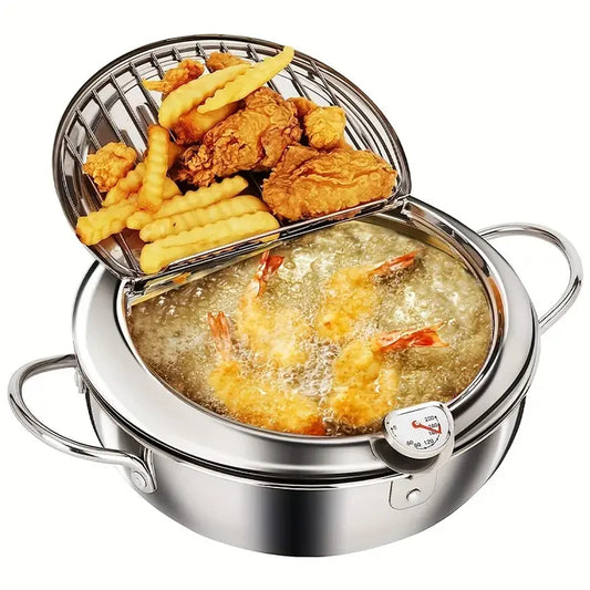 Olla Japonesa de fritura profunda de 3,4 litros