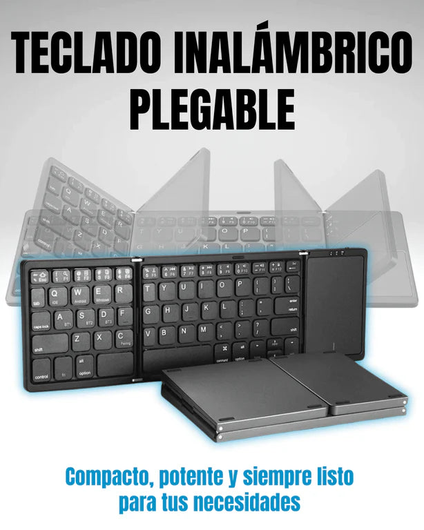 TECLADO INALÁMBBRICO PLEGABLE