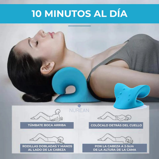 Almohada Tracción cervical® Alivio de la columna y cervical desde casa